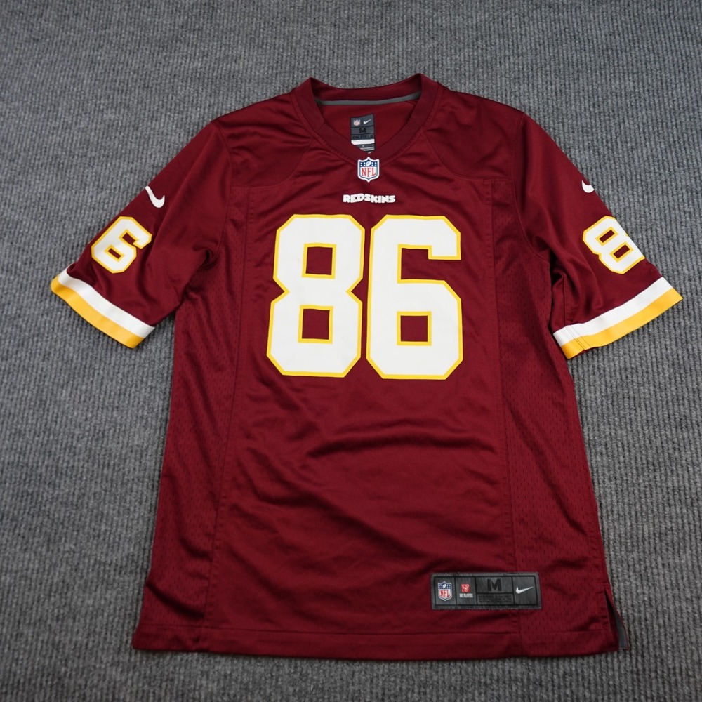 Nike Washington Redskins Jordan Reed 86 On Field NFL Jersey Mens Medium Red